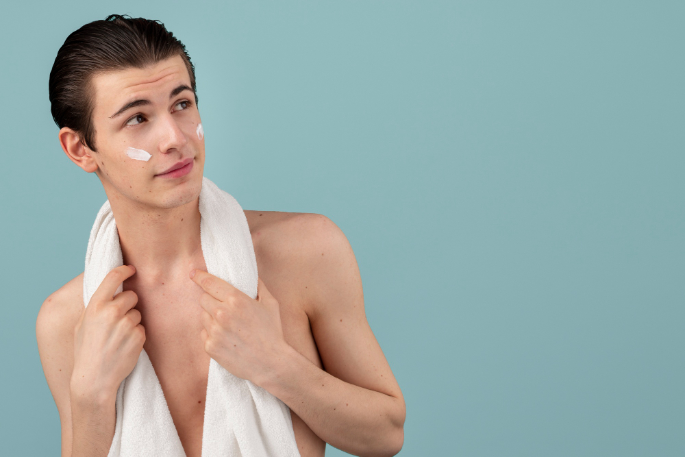 male skin care routine
