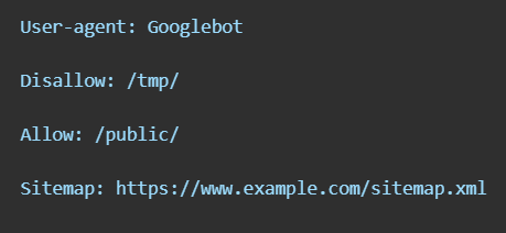 robot.txt file